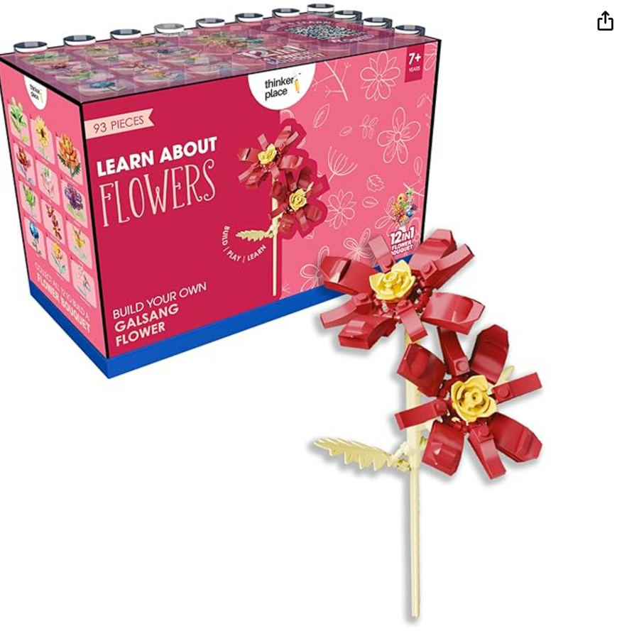 Thinker Place Learn About Flowers – Build Your Own Sunflower