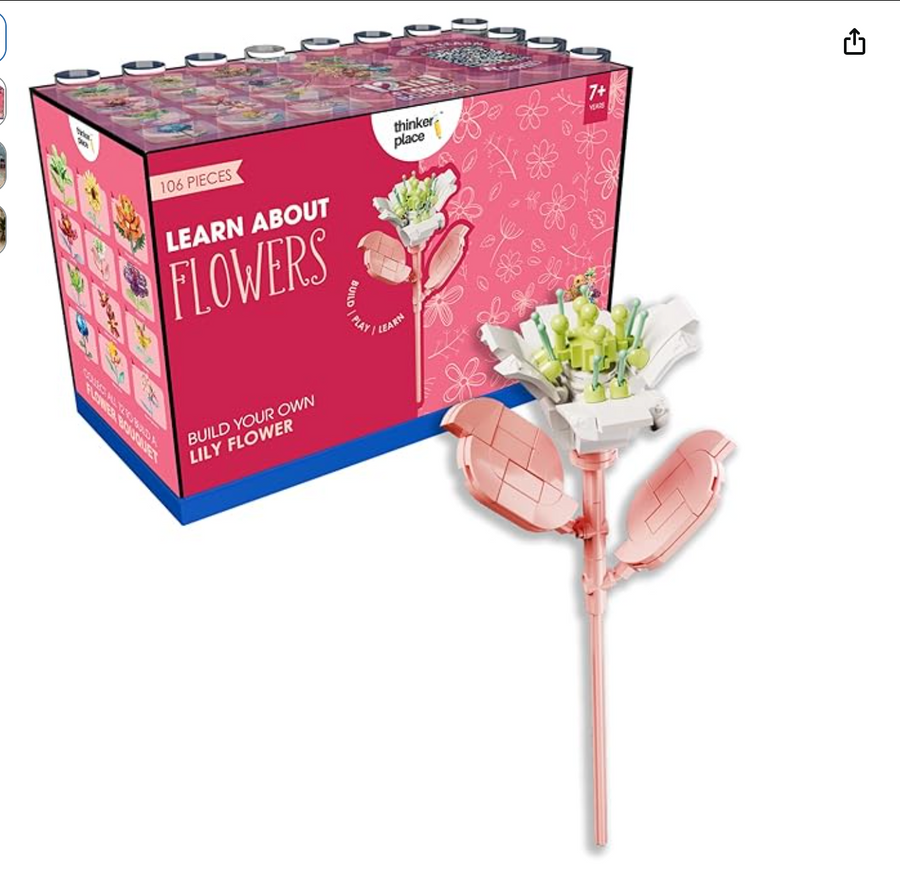 Thinker Place Learn About Flowers – Build Your Own Sunflower