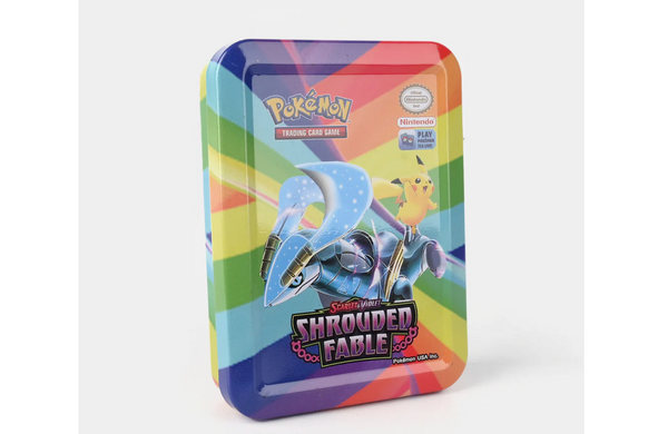 Pokémon Scarlet & Violet Shrouded Fable Mini Tin with Trading Cards