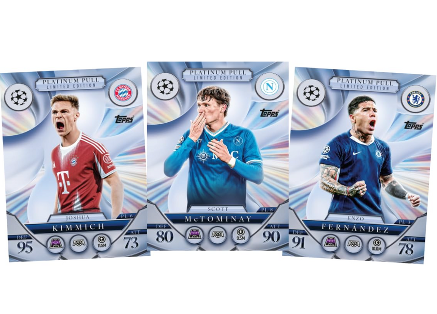 Topps Match Attax Gladiators Battlers Mega Pack #4 – Season 2025/26 | 81 Cards + 3 Exclusive Gladiator LE Cards