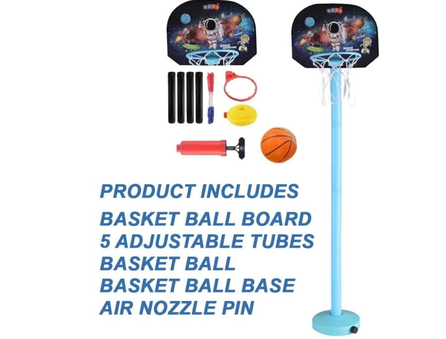 3 in 1 Adjustable Basket Ball Set