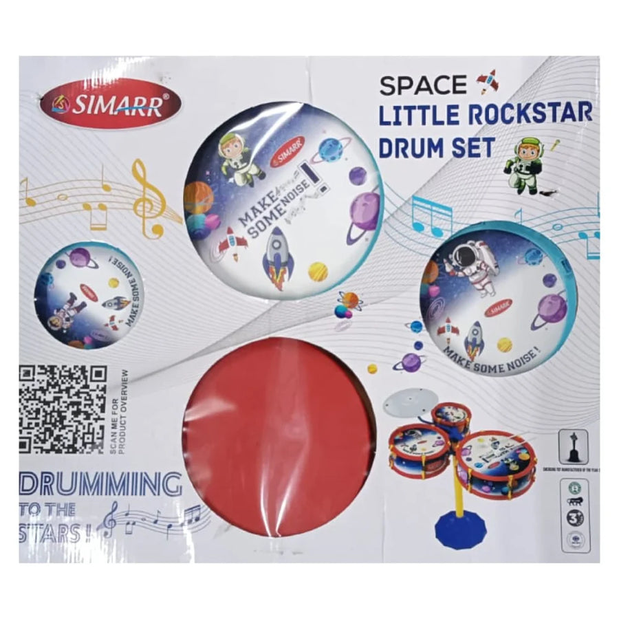 Space Little Rockstar Drum Set - product showcase