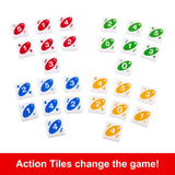 UNO Quatro Game – Drop & Swap Strategy Board Game for 2-4 Players
