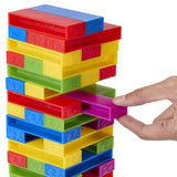 UNO Stacko – Block Stacking Game with UNO Twist for Kids & Family, 2-10 Players