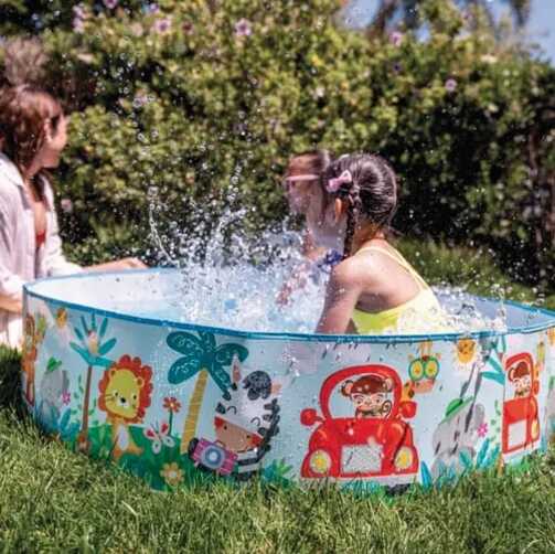 Intex Wet Set Safari Snapset Kids Pool – 122cm x 25cm (4' x 10")