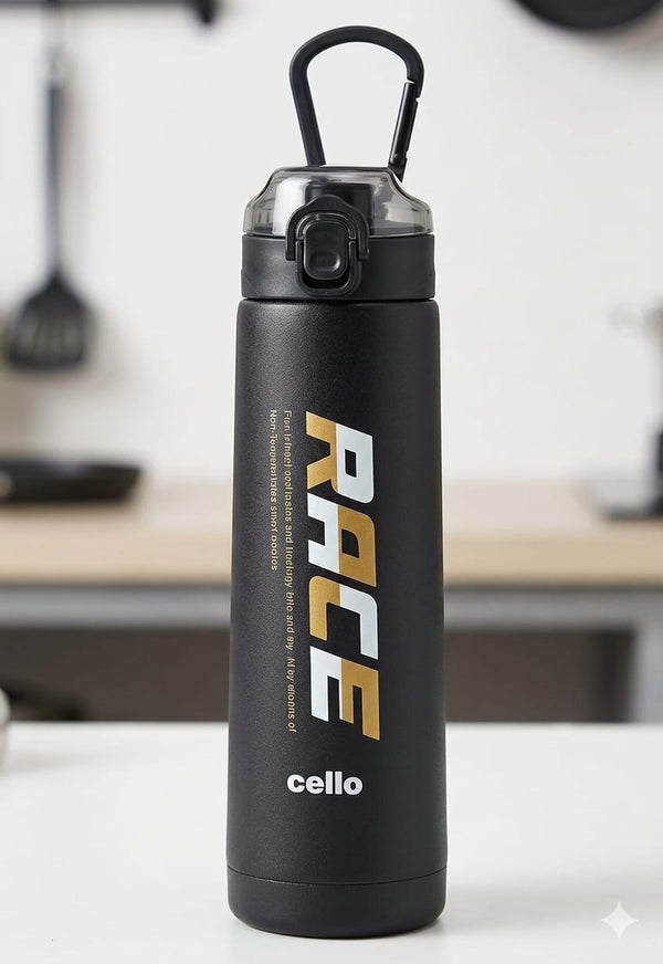 Cello Puro Steel-X Race 600 Insulated Water Bottle 560ml