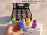 Gummy Bear Theme Squishy Toys - 12pcs Box