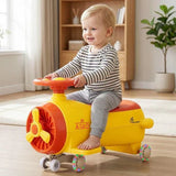IyaIya Aero Swing Car for Kids - Yellow Orange