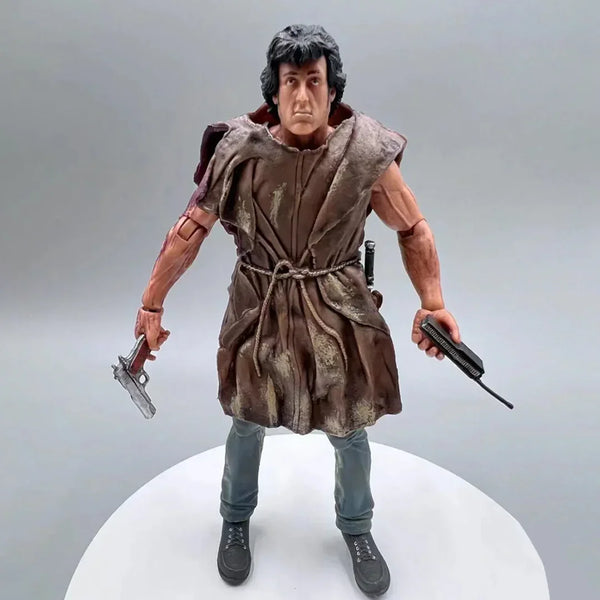 NECA Rambo – John J. Rambo Survival Version Action Figure (First Blood)