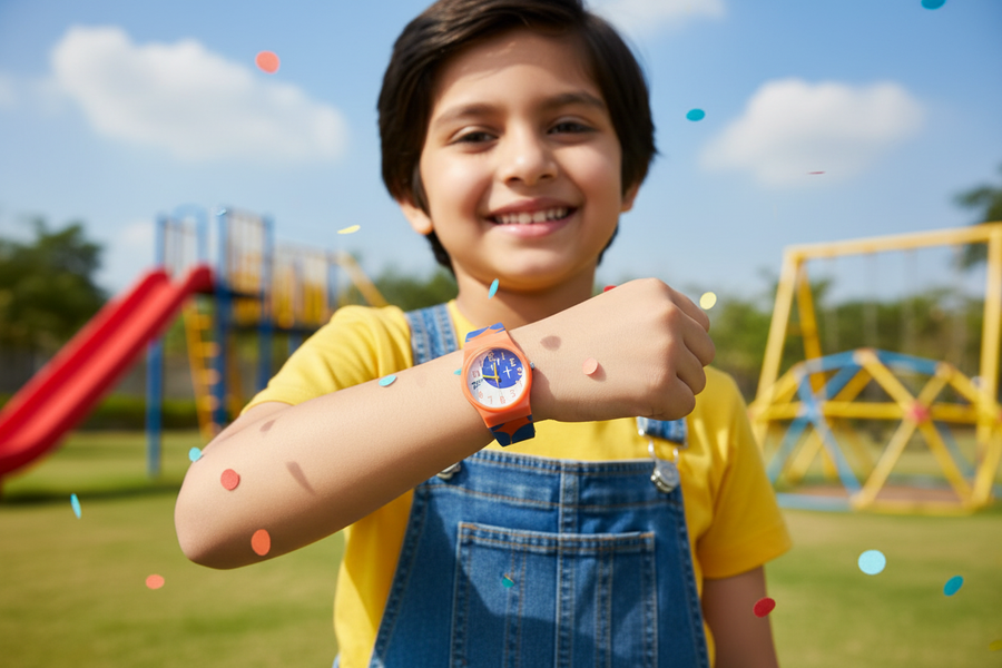 Zoop Moon Stars Watch - Lifestyle Shot