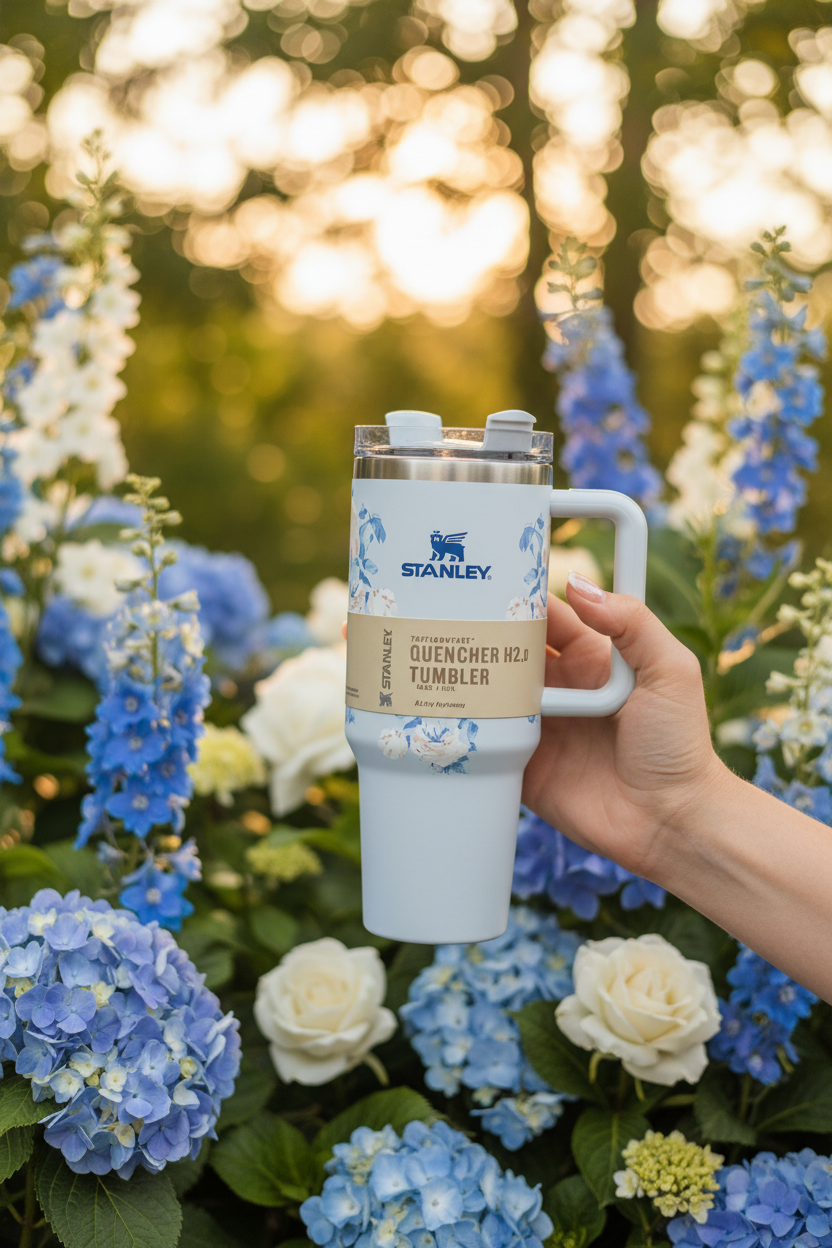Stanley Blue Floral - Lifestyle Outdoor