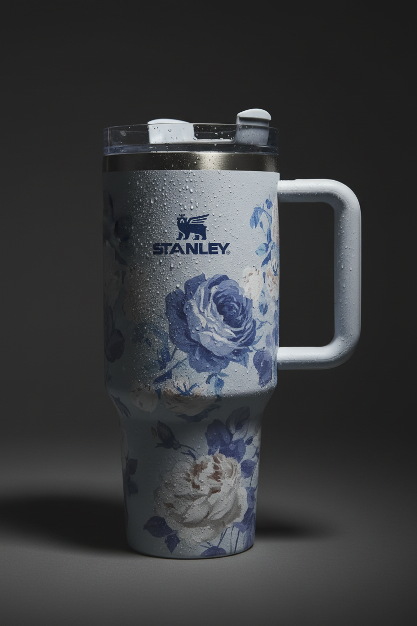 Stanley Blue Floral - Moody Editorial