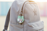 Cute Cat Mini Combination Padlock - Lifestyle on Bag