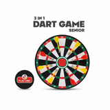 3 in 1 Dart Game Senior - white background showcase