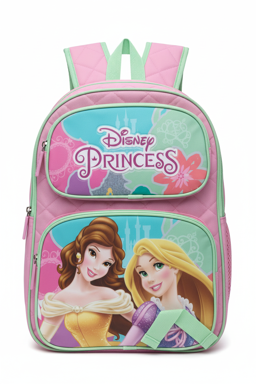 Disney Princess school bag product photo white background