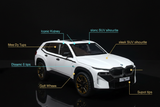 BMW XM diecast model car feature highlights studio