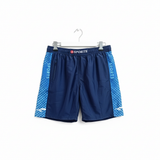 Konexpro navy blue sports swim shorts product photo white background