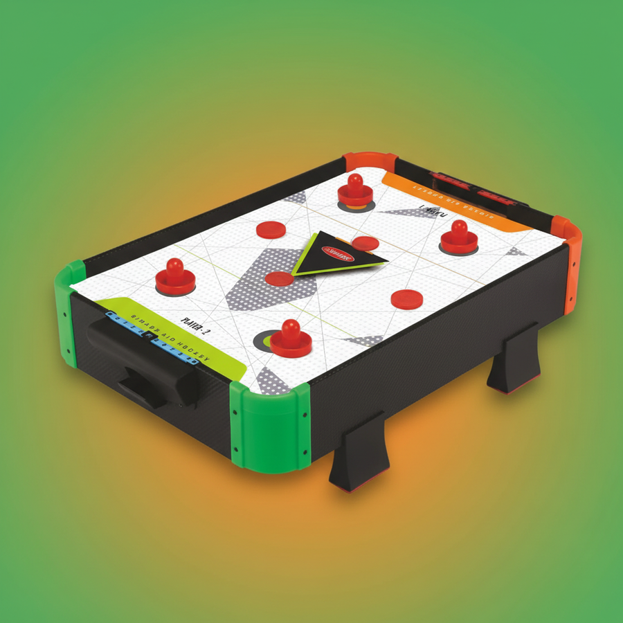 Simarr Air Hockey Small top-down flat lay hero shot