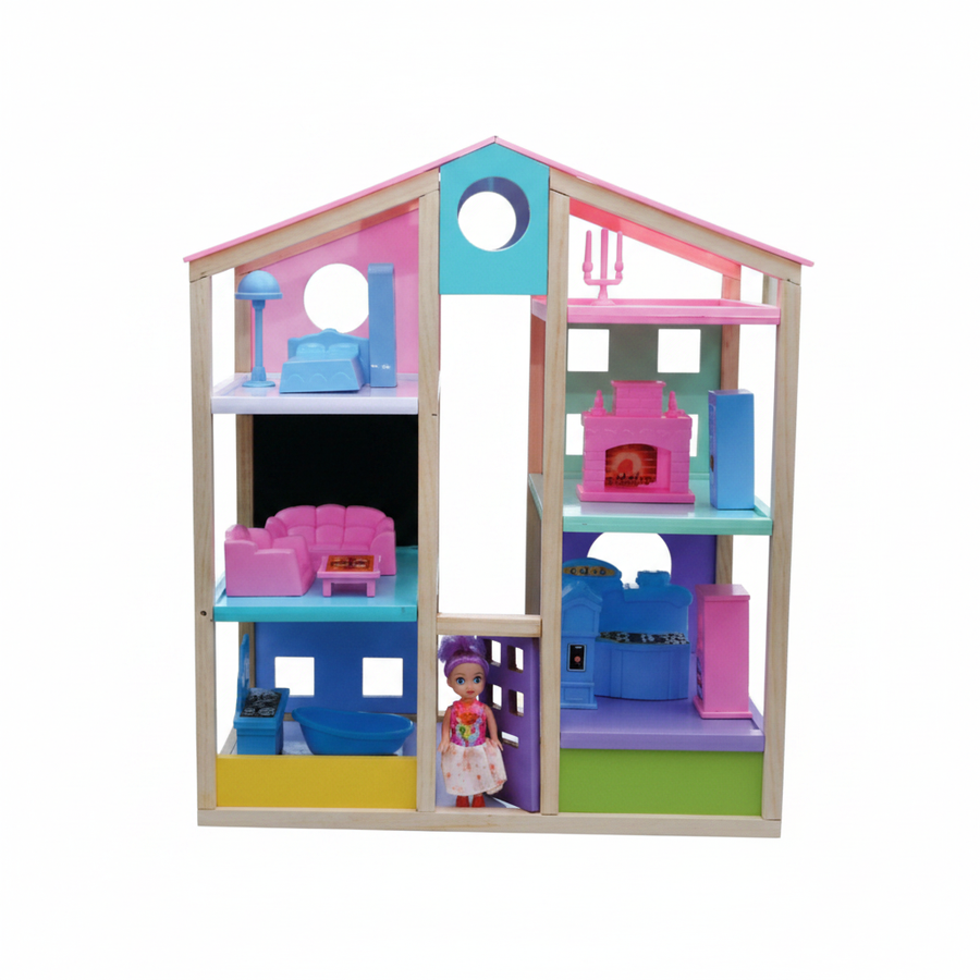 My First Doll House - white background showcase