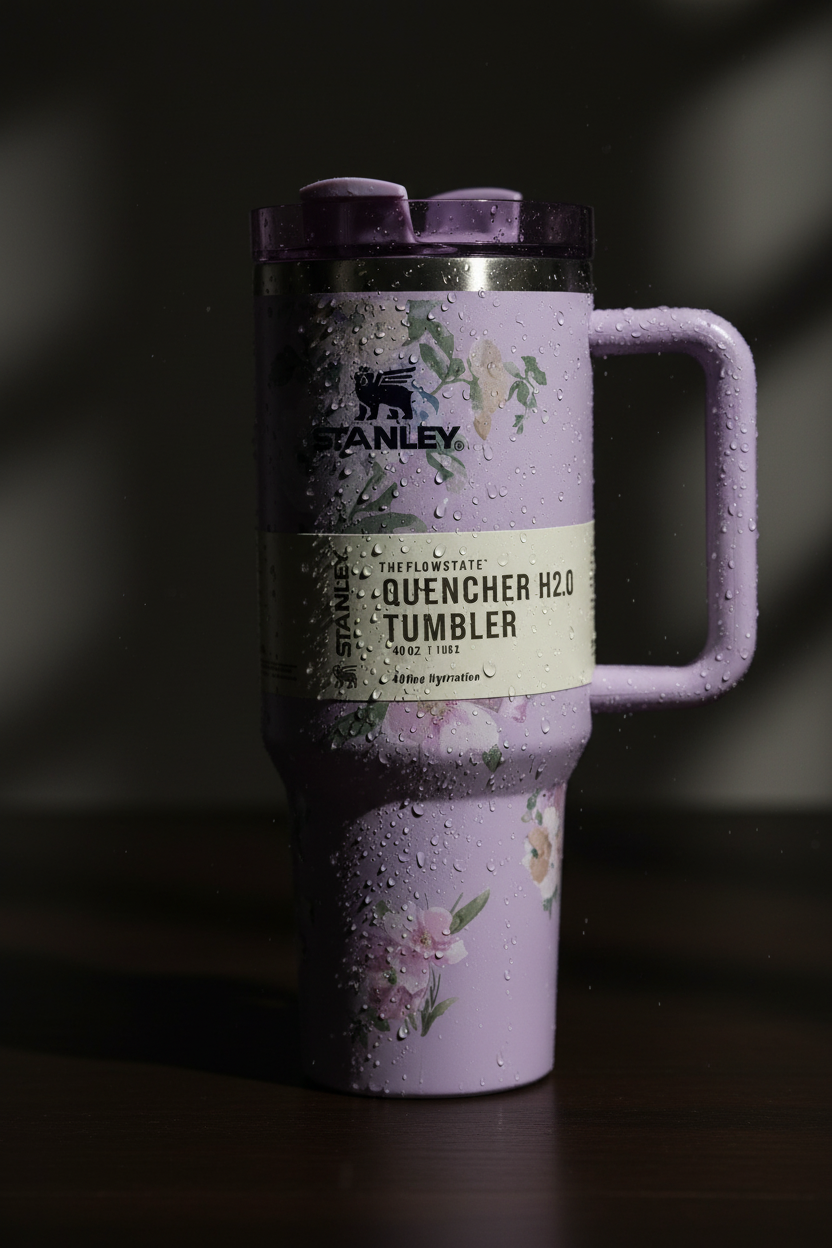 Stanley Lavender Floral - Moody Editorial