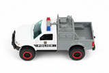 Style B Police Utility Truck top view white background