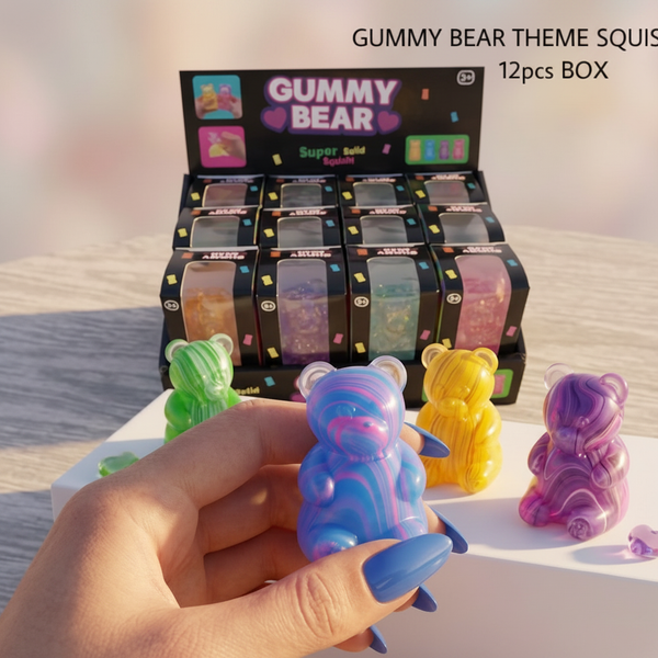 Gummy Bear Squishy - Single Bear Hero Shot