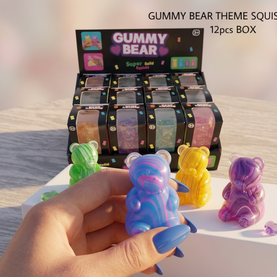 Gummy Bear Squishy - Single Bear Hero Shot