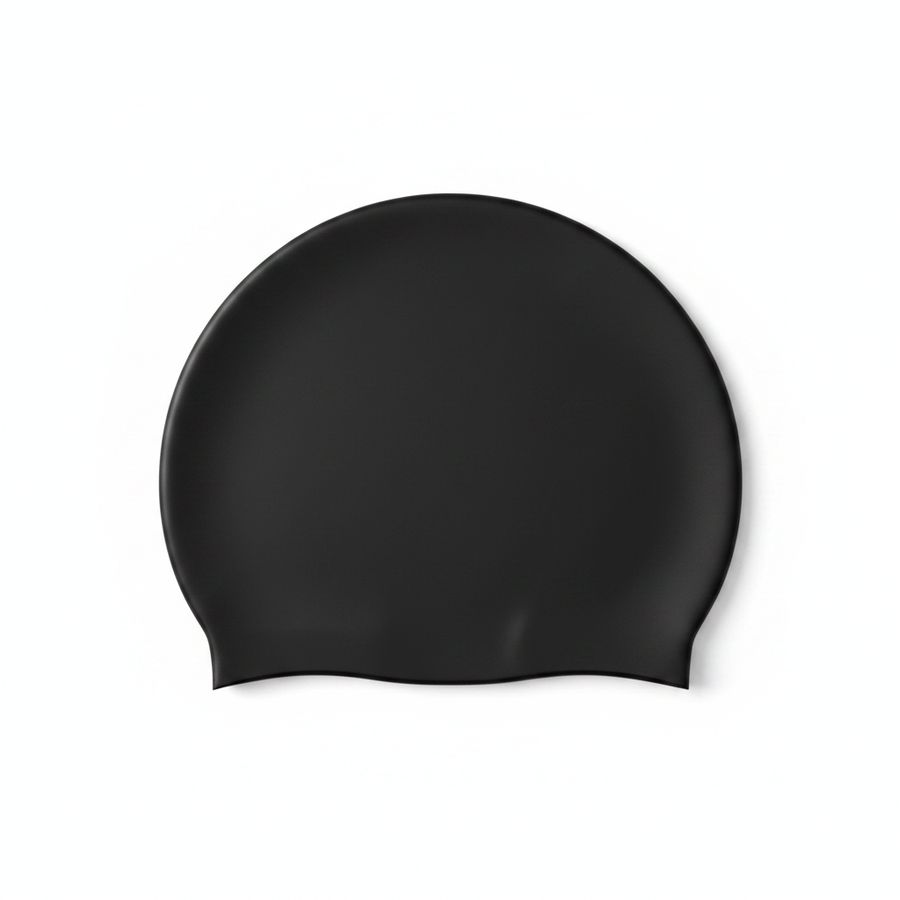 Swim Cap - Black Generated