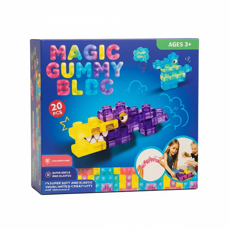 Magic Gummy Bloc 20 pcs product box