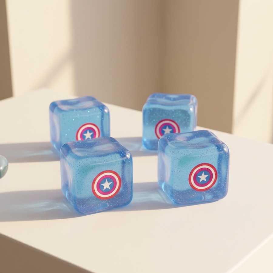 Captain America Squishy Toys - 4 pieces