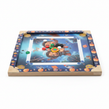 Space theme carrom board - generated