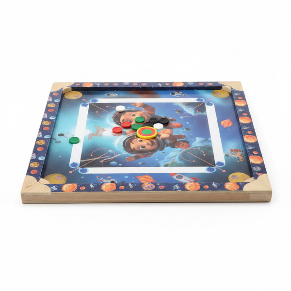 Space theme carrom board - generated