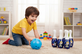 Jumbo Bowling Set - lifestyle shot with child playing