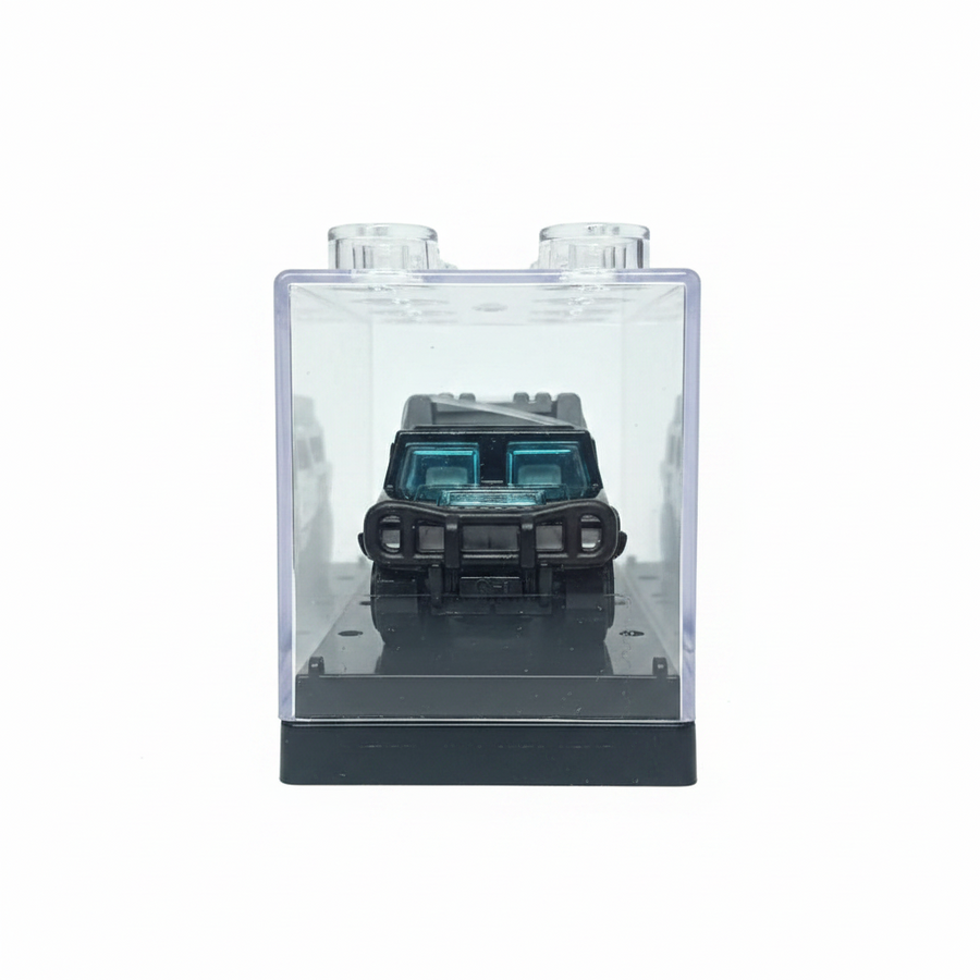 Die-Cast Police Hummer SUV Toy Car in Display Box