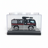 Die-Cast Police Armored Truck Toy Car in Display Box
