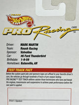 Hot Wheels Pro Racing Test Track 1998 Collector Edition - Valvoline #6 NASCAR
