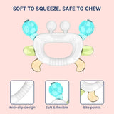 Crab Easy Grip Silicone Teether