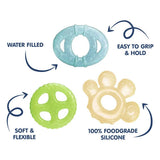 Water Filled Silicone Teether Set – Pack of 3