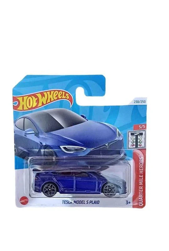 Hot Wheels Tesla Model S Plaid - Quarter Mile Heroes (5/5) #238/250