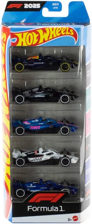 Hot Wheels Formula 1 F1 2026 5-Car Set