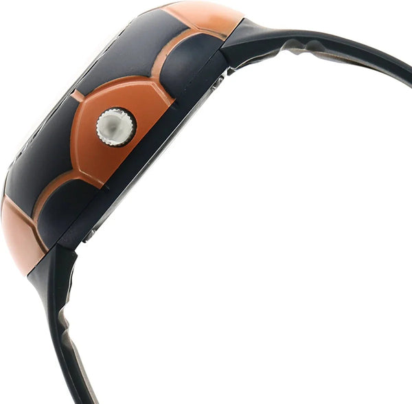 Zoop Football Kids Analog Watch – Black & Orange