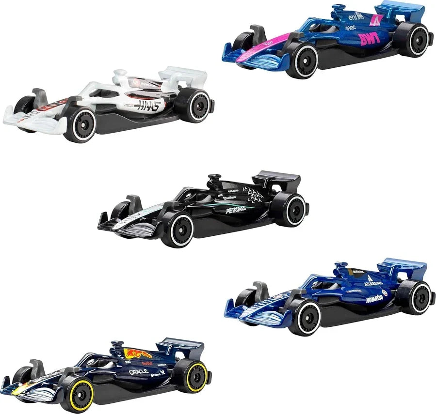 Hot Wheels Formula 1 F1 2026 5-Car Set