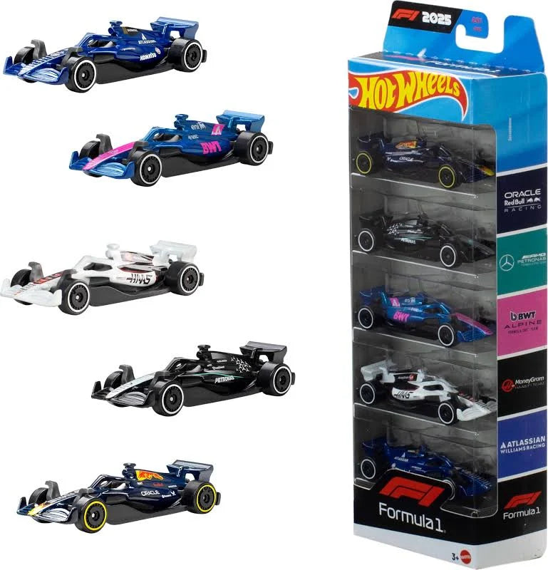 Hot Wheels Formula 1 F1 2026 5-Car Set