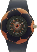 Zoop Football Kids Analog Watch – Black & Orange